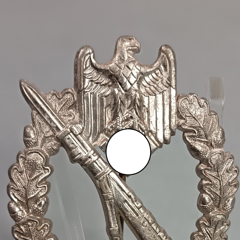 ALLEMAGNE INSIGNE ASSAUT INFANTERIE BADGE DE POITRINE COMBAT ALLEMAND SECONDE GUERRE FABRICANT F & B